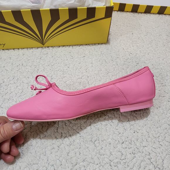 NEW Circus NY by Sam Edelman Women's Teresa Ballet Flat Watermelon Pink SZ 6.5 - Picture 3 of 7